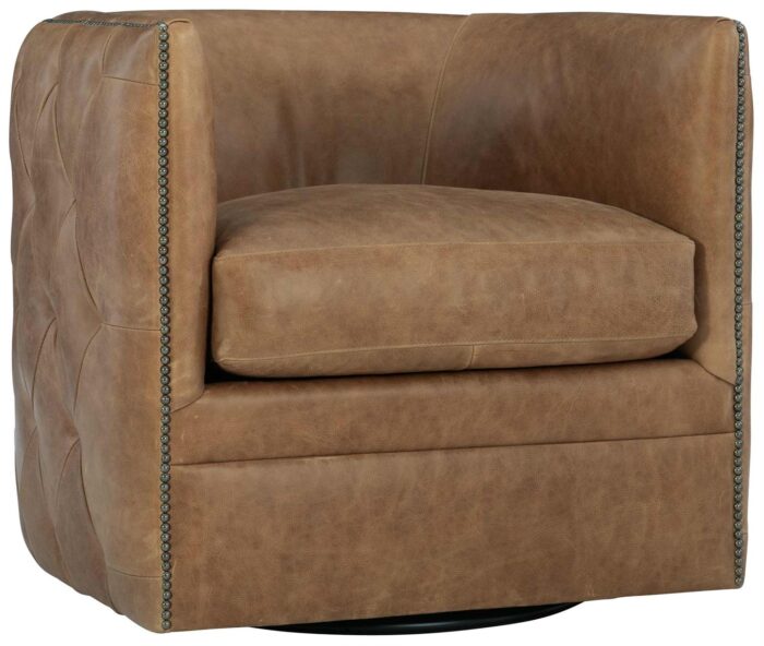 Palazzo Leather Swivel Chair 212SLIO - Image 2
