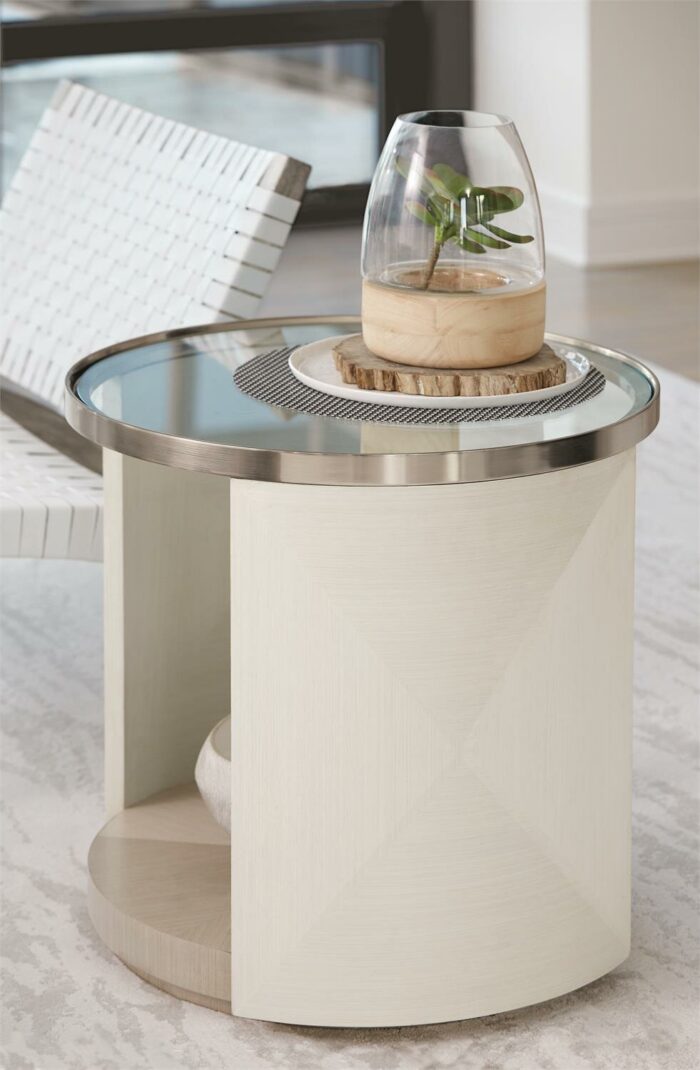 Axiom Round Chairside Table - Image 3