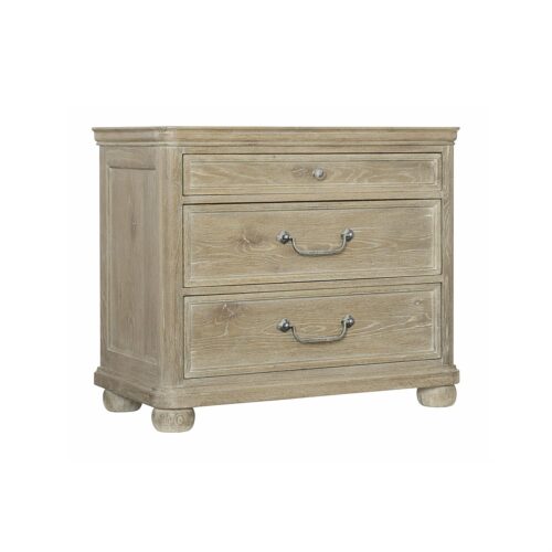 Rustic Patina 3 Drawer Rectangle Nightstand 387229