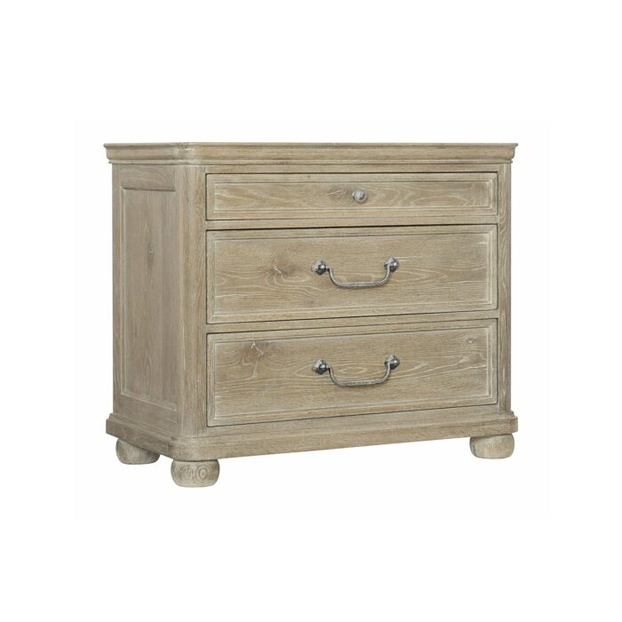 Rustic Patina 3 Drawer Rectangle Nightstand 387229