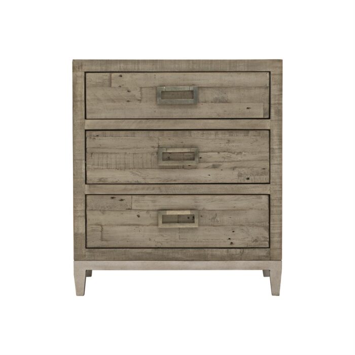 Shaw 3 Drawer Square Nightstand - Image 2