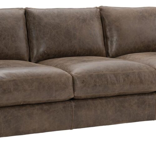 Dawkins Leather Sofa