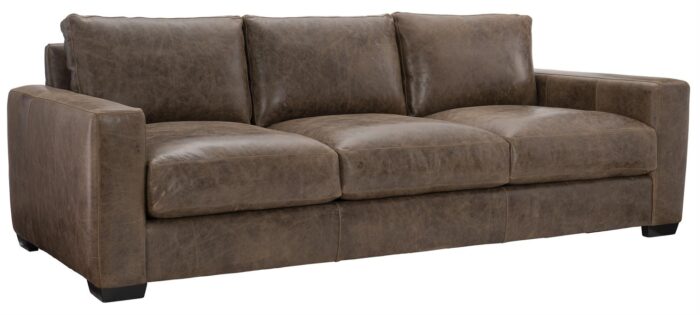 Dawkins Leather Sofa