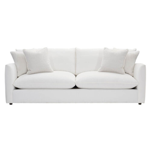 Ally White Sofa