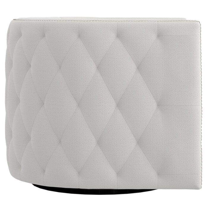 Palazzo Fabric Swivel Chair - Image 3
