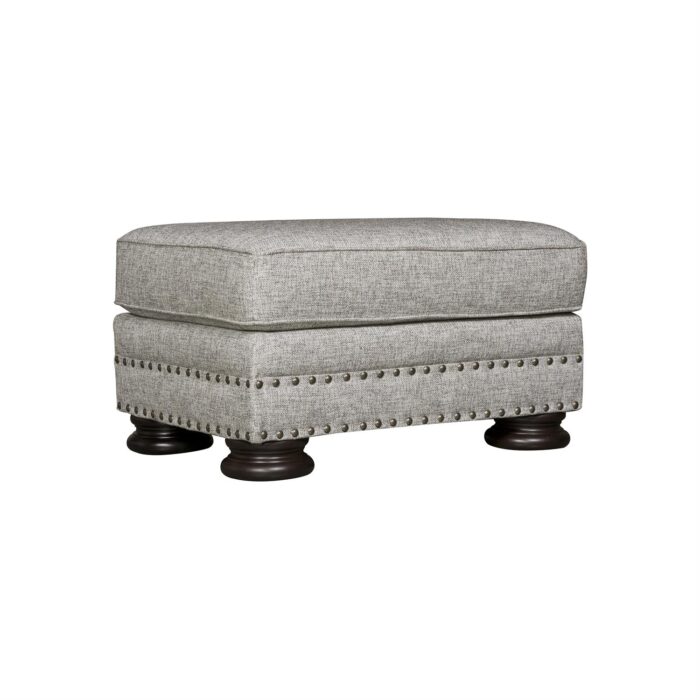 Foster Fabric Ottoman B5171A - Image 2