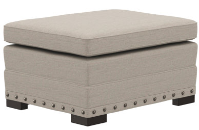 Cantor Fabric Ottoman