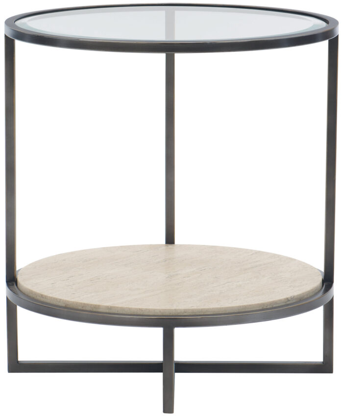 Harlow Round Chairside Table