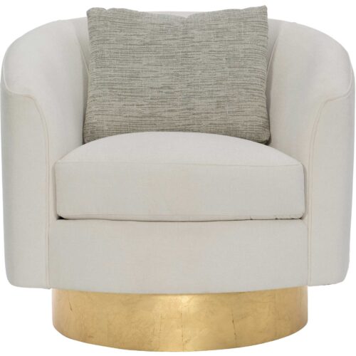 Camino Gold Leaf Swivel Chair