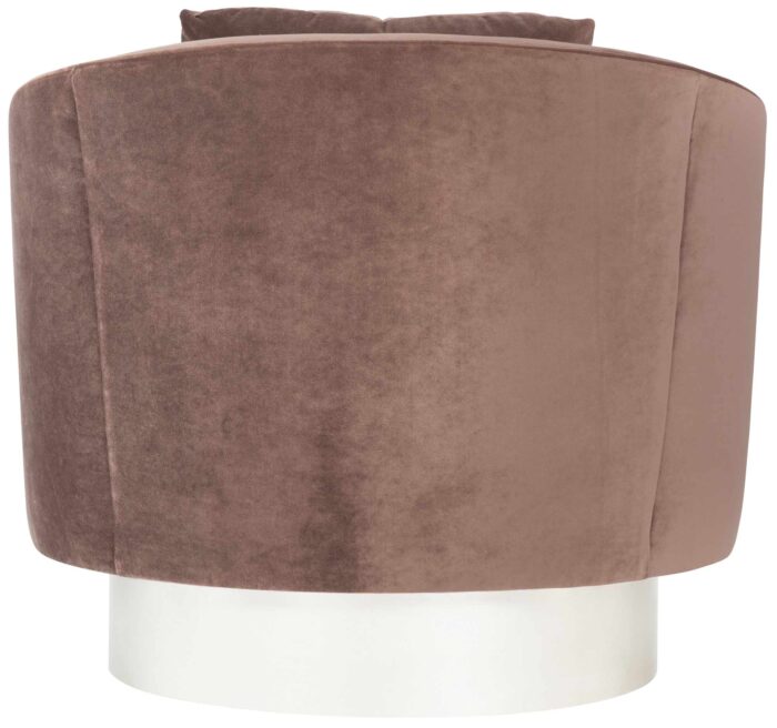 Camino Silver Leaf Swivel Chair - Image 4