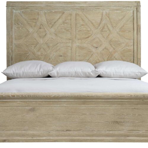 Rustic Patina Panel Bed