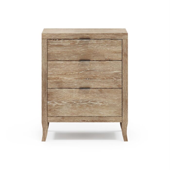 Tribeca 3 Drawer Nightstand - Image 2