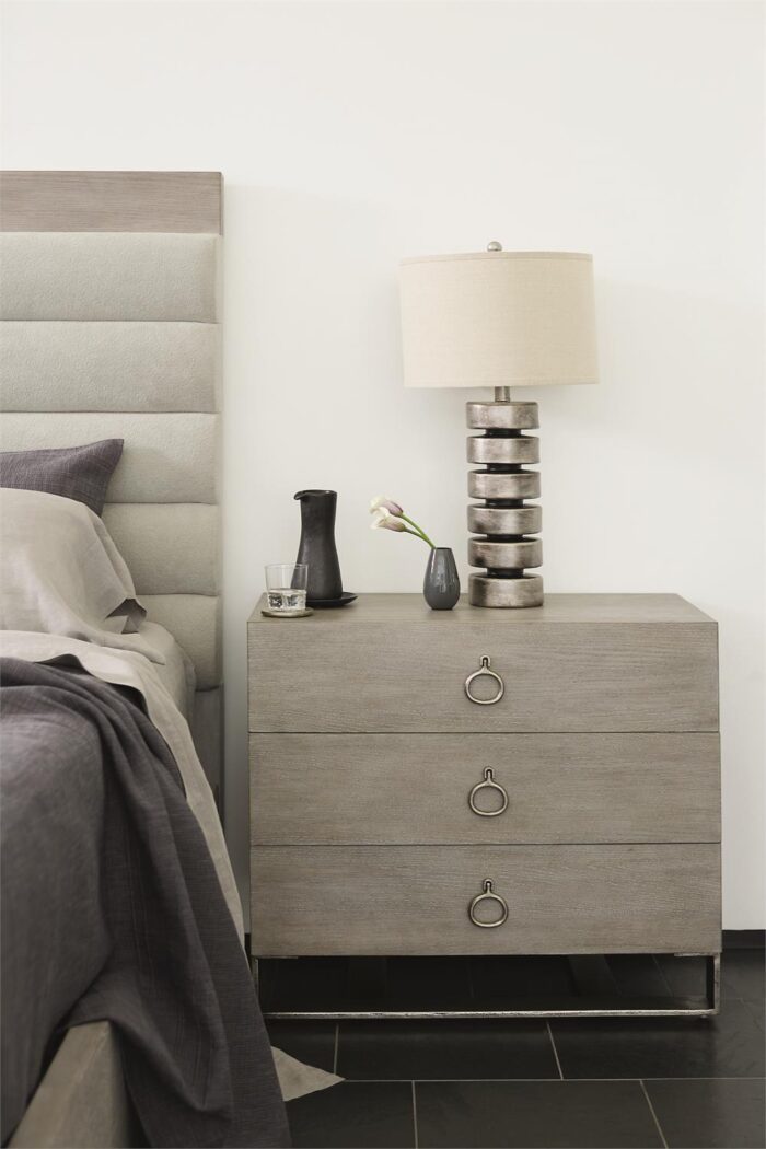 Linea 3 Drawer Nightstand - Image 4