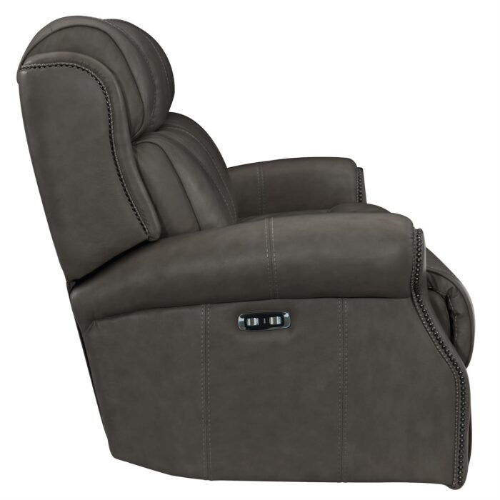 McGwire Leather Power Motion Sofa - Image 3