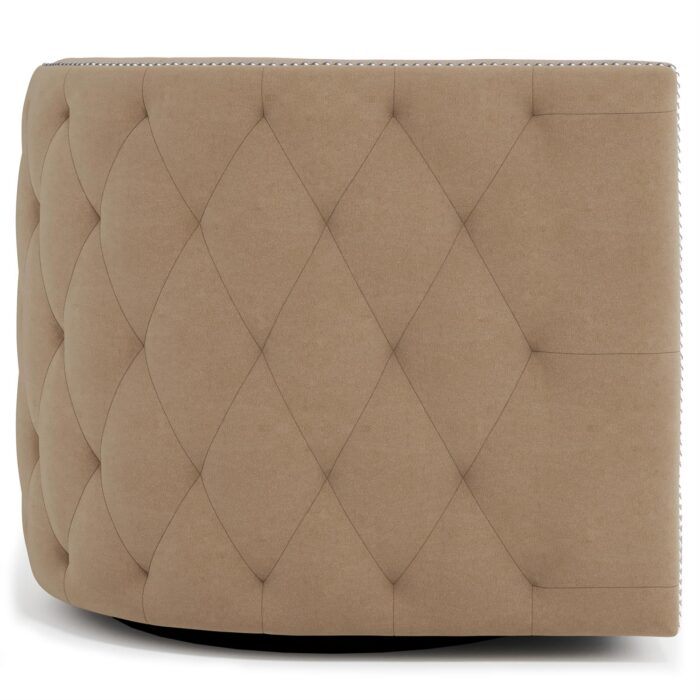 Palazzo Fabric Swivel Chair - Image 2