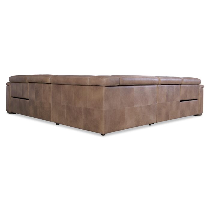Lioni Leather Power Motion Sectional - Image 4